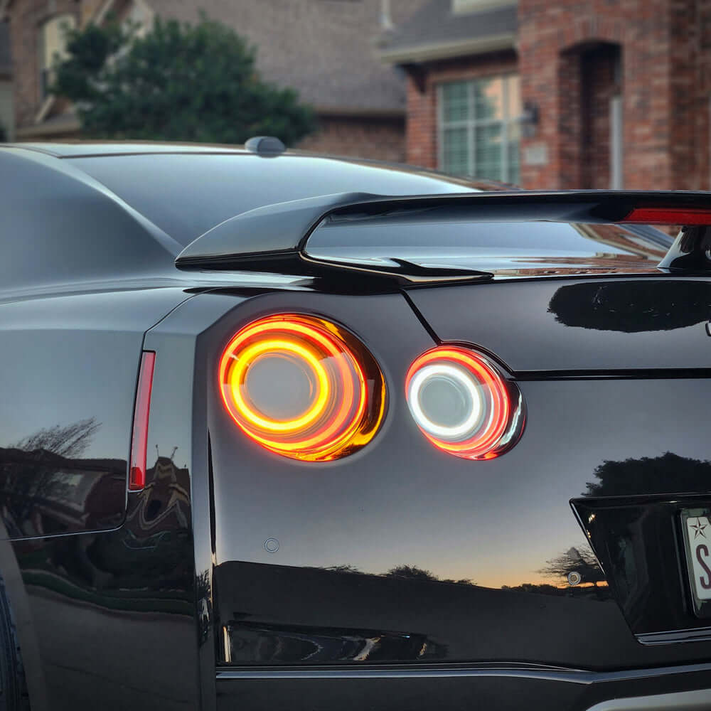 HRS 2009-25 Nissan GT-R R35 LED Tail Lights - The Elite Series