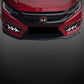 2016-2018 Honda Civic 10th Gen Sedan Front Bumper DRL Turn Signals — V7