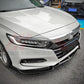 2018-2020 Honda Accord Front Lip — V4 Gloss Black