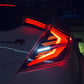 HRS 2017-21 Honda Civic 10th Gen Hatchback FK7 FK8 LED Tail Lights -  Elite Series