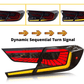 Honda Accord 10th Gen Smoked Dynamic LED Tail Lights (2018-2022)