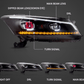 Honda Accord 8th Gen Inspired Black Demon Eyes and Ordinary Projector Headlights (2008-2012)