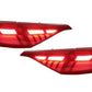 Honda Civic 11th Gen Sedan RGB LED Tail Lights with Animation 2021-2023