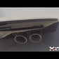 Megan Racing CatBack Exhaust System OE-RS for 2016-2018 Chevrolet Camaro SS Stainless Quad Tip MR-ABE-CCA16-V2