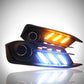 2016-2018 Honda Civic 10th Gen Sedan Front Bumper DRL Turn Signals — V2