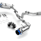 Invidia [13-24 BRZ / 13-16 FRS/ 17-21 GT86 / 21-24 GR86] N1 Cat back Exhaust Burnt Titanium Tips | HS12SSTGTT