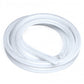 HPS High Temp 7/8" ID (22mm) Reinforced Braid Clear Silicone Hose Tubing