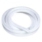 HPS 3/4" ID Clear High Temp Reinforced Silicone Heater Hose Tubing, 19mm ID