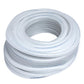 HPS 5/32" ID Clear High Temp Reinforced Silicone Heater Hose Tubing, 4mm ID