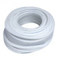 HPS High Temp 5/8" ID (16mm) Reinforced Silicone Heater Hose Clear - 100F