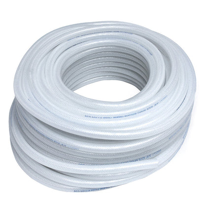 HPS High Temp 1/2" ID (13mm) Reinforced Silicone Heater Hose Clear 25 Feet