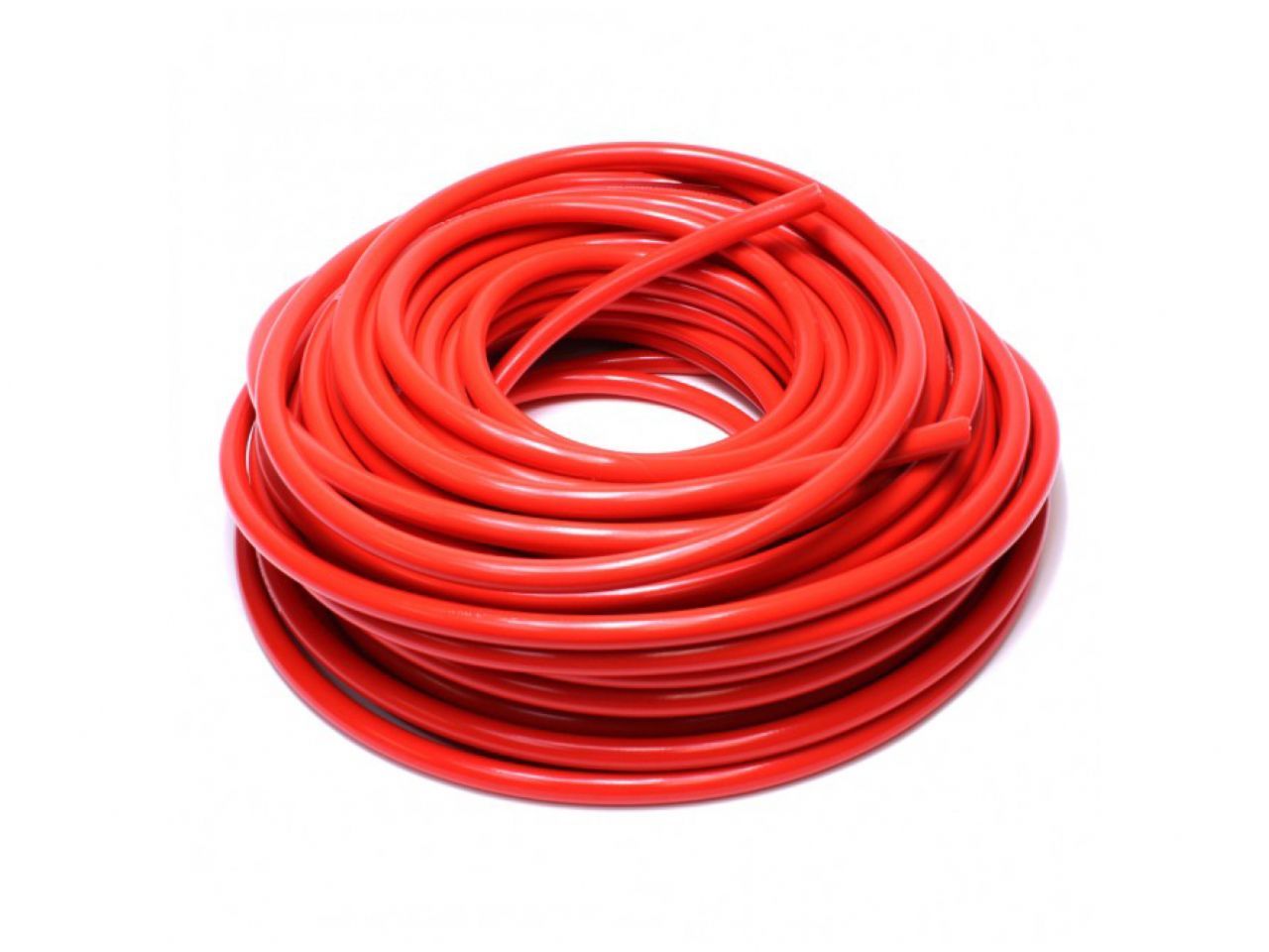 HPS High Temp 5/16" ID (8mm) Reinforced Silicone Heater Hose Red - 100Feet