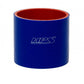 HPS 4-1/8" ID, 4" Length, Silicone Straight Coupler Hose, High Temp 4-ply Reinforced, 105mm ID, Blue