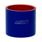 HPS 4-1/2" ID, 6" Length, Silicone Straight Coupler Hose, High Temp 4-ply Reinforced, 114mm ID, Blue