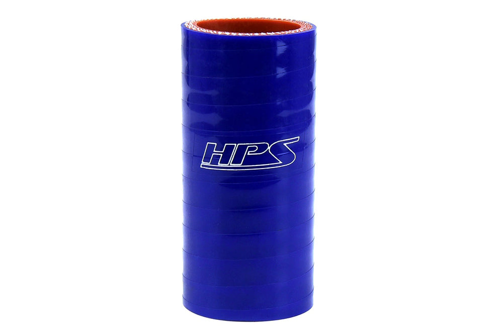 HPS Performance Products HPS 1-1/2" (38mm) Silicone Straight Coupler Hose, High Temperature 4-ply Reinforced