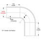 HPS Performance Products HPS 1-5/8" ID, Silicone 90 Degree Elbow Coupler Hose, High Temp 4-ply Reinforced