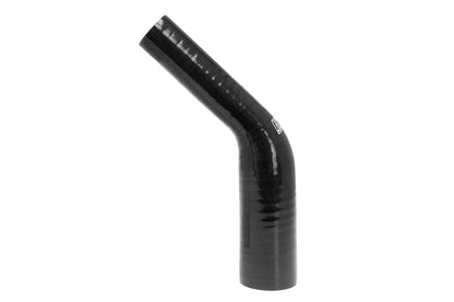 HPS 1/2" - 3/4" Silicone 45 Degree Elbow Reducer Coupler Hose, High Temp 4-ply Reinforced, 13mm - 19mm ID