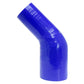 HPS 3" - 4" Silicone 45 Degree Elbow Reducer Coupler Hose, High Temp 4-ply Reinforced, 76mm - 102mm ID