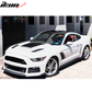 2015-2018 Ford Mustang V6 & EcoBoost GT Style Black Hood Vents PP