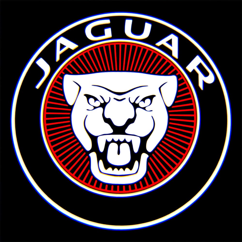Jaguar XF Door Stick On Puddle Lights Various Designs 2008-2024