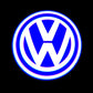Volkswagen Fox Door Stick On Puddle Lights Various Designs 2003-2021