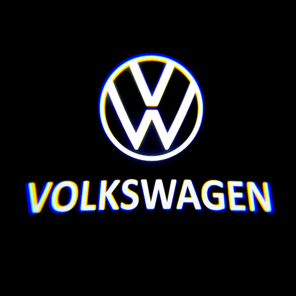 Volkswagen ID.4 Door Stick On Puddle Lights Various Designs 2021-2026