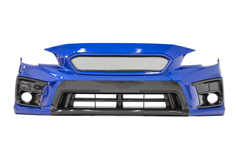 OLM LE Dry Carbon Fiber Lower Bumper Cover - 2018-2020 WRX / STI