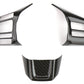 OLM Dry Carbon Fiber Steering Wheel Covers (MT) - 2016-2018 WRX / STI