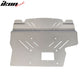 2015-2017 Subaru WRX Silver Splash Shield Skid Plate Aluminum