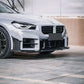 BMW 2 Series G87 M2 Carbon Fiber Front Bumper Center Lower Grille Kit (2023+)
