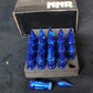 NNR Steel Extended Spline Wheel Lug Nuts with Spike 78mm 20pcs