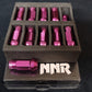 NNR Steel Extended Wheel Lug Nuts Open Ended 49mm 20pcs