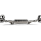 Akrapovic 23-24 BMW XM (G09) TwinPower Turbo V8 Hybrid Slip-On Race Line (Titanium) w/ Carbon Tips