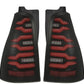 AlphaRex 03-09 Toyota 4Runner LUXX-Series LED Tail Lights- Black/Red