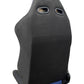 SPDZ1 Pole Position 7 Racing Seats Black Cloth/Blue Kevlar Mesh Center Reclinable - Blue Stitch