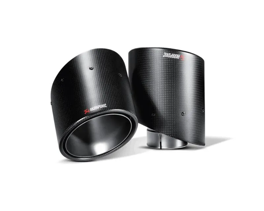 Akrapovic Replacement Carbon Fiber Tail Pipe - Single (Right Inside for S-AU/TI/6H)