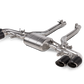 Akrapovic 2024+ BMW X5M / X6M (Face Lift) Slip-On Line (Titanium) w/Carbon Fiber Tips