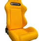 SPDZ1 Canary ST1 Racing Seats Yellow Cloth Reclinable