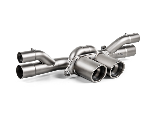 Akrapovic 2018 Porsche 911 GT3 RS (991.2) Slip-On Race Line (Titanium) w/Titanium Tips