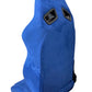SPDZ1 Blast Blue Suede Racing Seats Reclinable