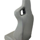 SPDZ1 Katana Racing Seats Gray Leather with White Cross Stitch Reclinable