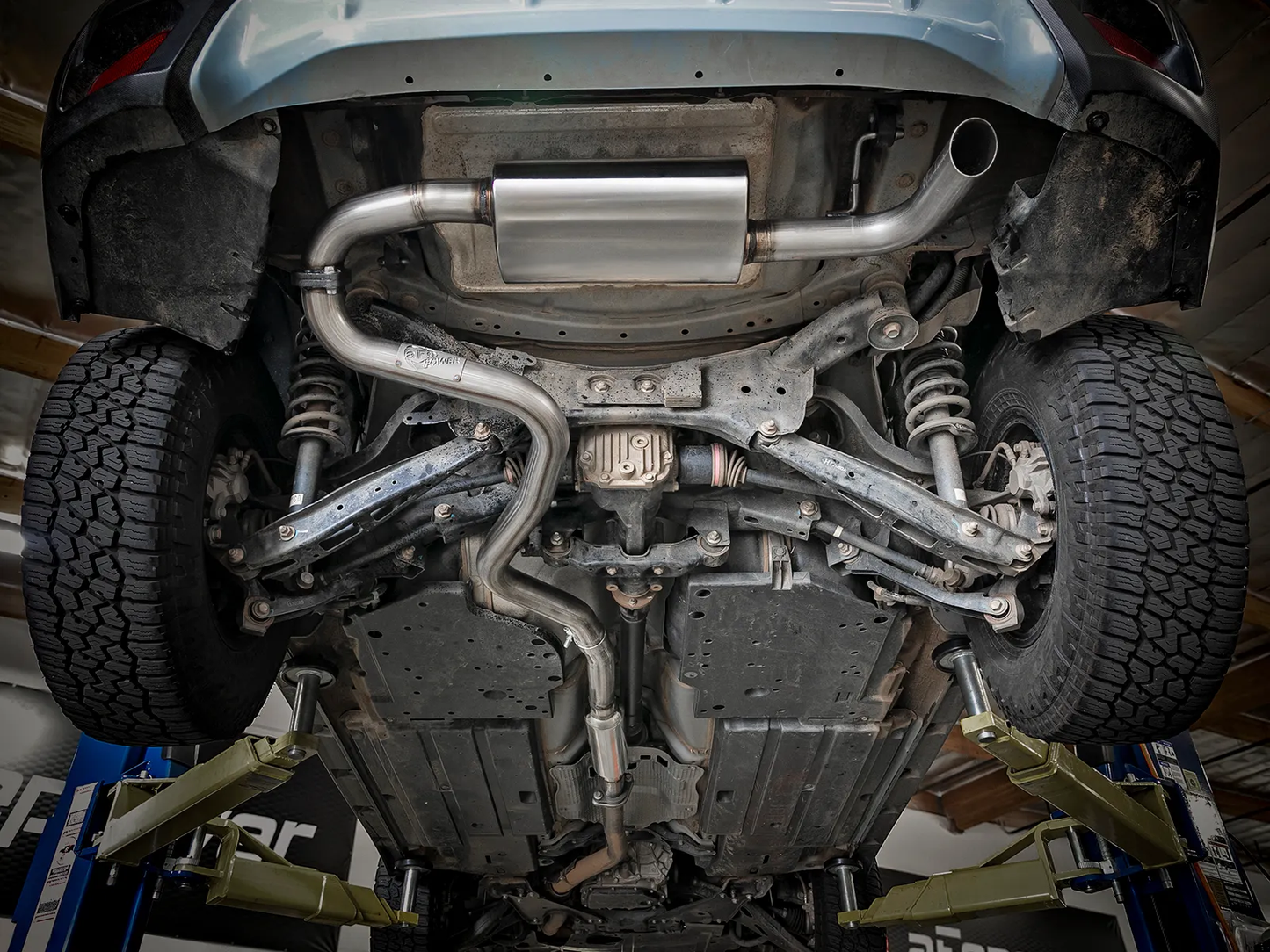 aFe POWER Takeda 2.5in 304 SS Cat-Back Exhaust w/ Black Tips 22-25 Honda Civic L4-2.0L