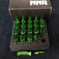 NNR Steel Extended Spline Wheel Lug Nuts with Spike 78mm 20pcs