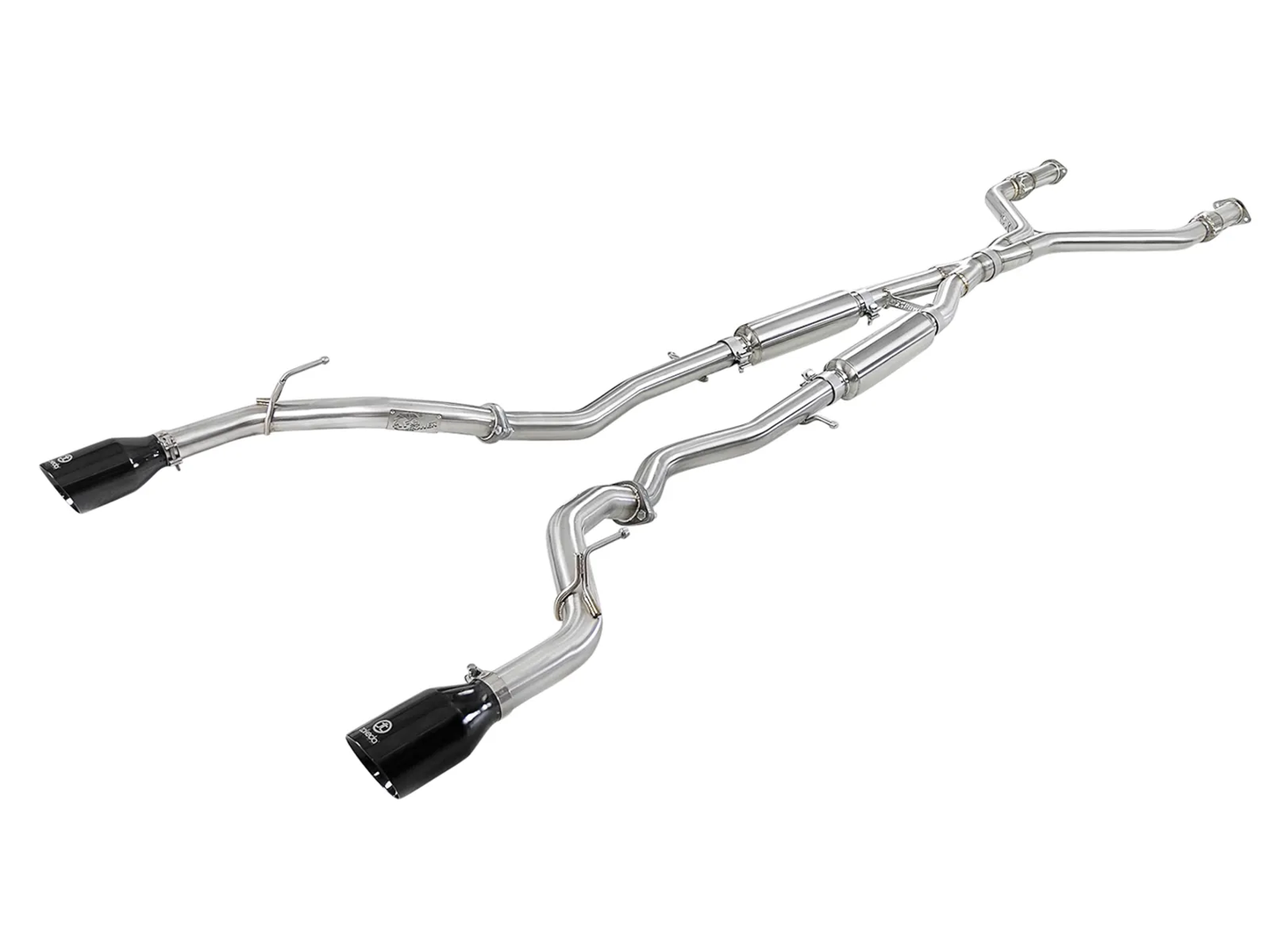aFe POWER Takeda 2.5in 304 SS Cat-Back Exhaust w/ Polished Tips 22-25 Honda Civic L4-2.0L