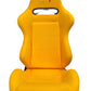 SPDZ1 Canary ST1 Racing Seats Yellow Cloth Reclinable