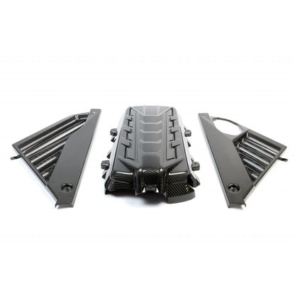 Chevrolet Corvette C8 Carbon Fiber Engine Plenum Cover, Appearance Panels, and Package