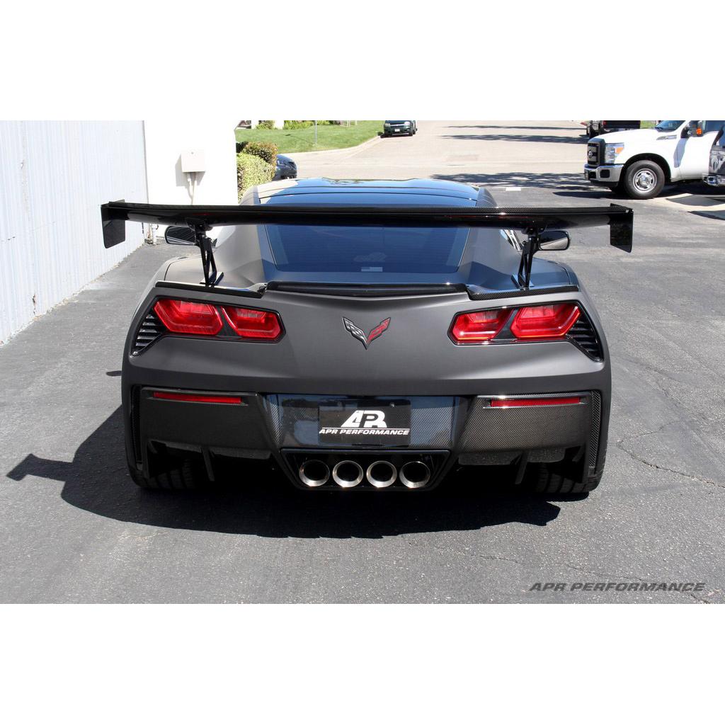 Chevrolet Corvette C7 GTC500  Carbon Fiber Adjustable Wing