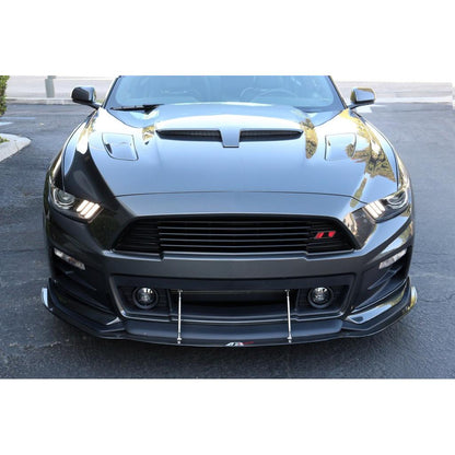 Ford Mustang S550 Carbon Fiber Front Wind Splitter 2015-2017
