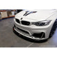 BMW F82 M4 / F80 M3 with M Performance Lip Carbon Fiber Front Wind Splitter