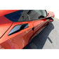 Chevrolet Corvette C7 Stingray / C7 Z06 Carbon Fiber Quarter Panel Intake Vents